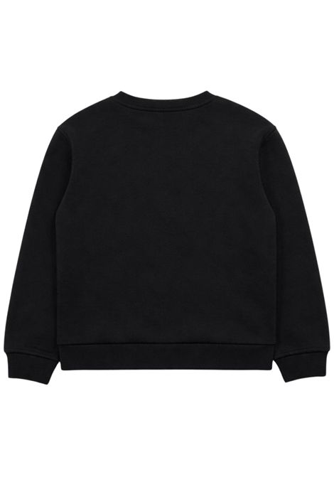 Felpa bambina nera in cotone BLAUER | 03428NERO