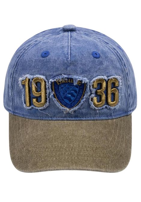 Cappello unisex in cotone denim BLAUER | 04466DENIM
