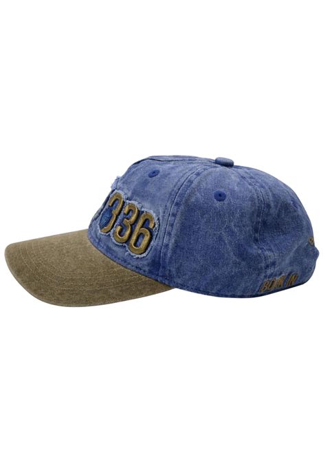 Cappello unisex in cotone denim BLAUER | 04466DENIM