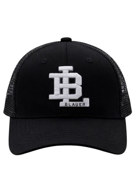 Cappello bambino nero in cotone BLAUER | 04469NERO