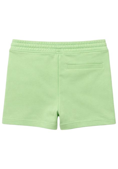 Shorts bambina verde in cotone BLAUER | 05508VERDE