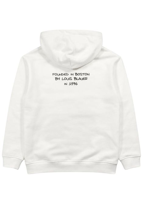 White cotton children's sweatshirt BLAUER | 08518BIANCO