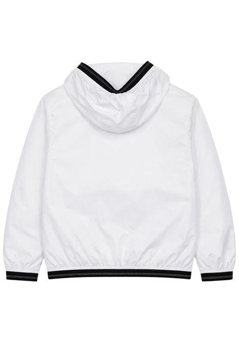 White children's jacket with hood BLAUER | 11401BIANCO