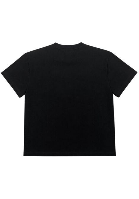 T-shirt unisex nera in cotone BLAUER | ALGONQUINNERO