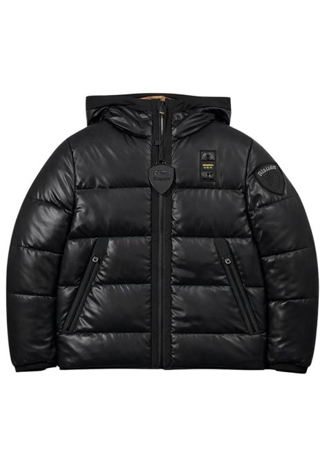 Giubbino unisex nero con cappuccio BLAUER | BRYANTNERO