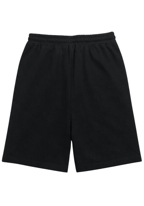 Bermuda unisex nero in cotone BLAUER | DAVENPORTNERO