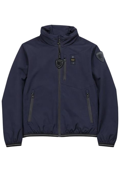 Blue children's jacket BLAUER | DEWARBLU