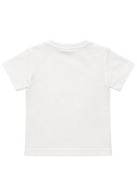 T-shirt neonata bianca in cotone BLAUER | FOX2BIANCO