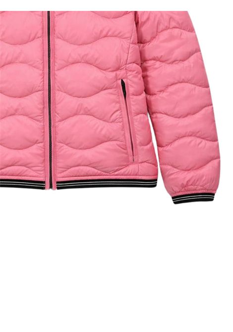 Pink padded jacket for girls BLAUER | LOWELLROSA
