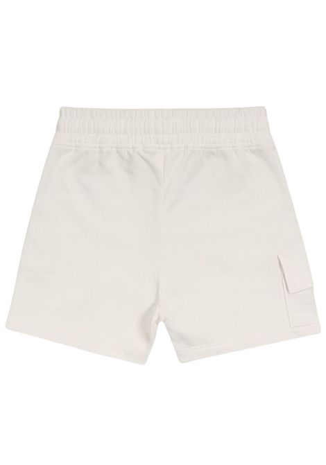 White cotton Bermuda shorts for children BLAUER | WARREN/MOBIANCO