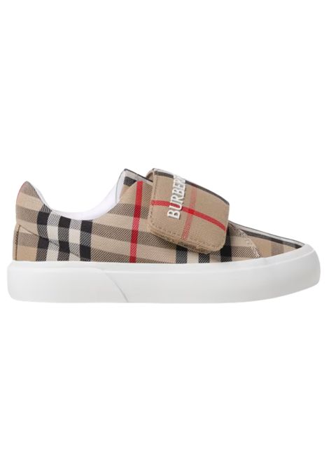 Vintage Check Burberry Kids sneakers in jacquard canvas Burberry | 8079075/MACHECK