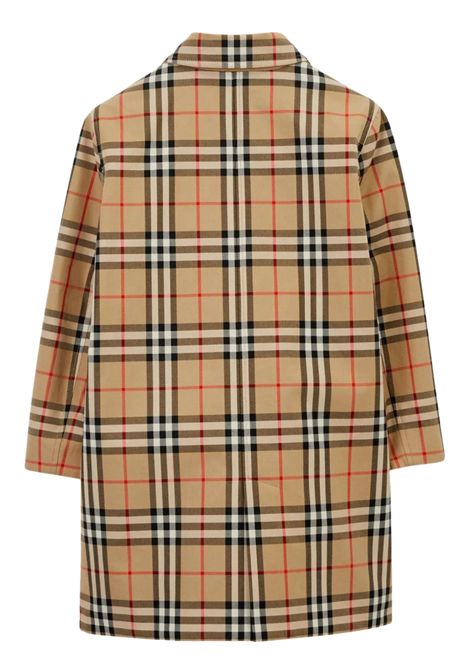 Unisex check cotton trench coat Burberry | 8096192/MACHECK