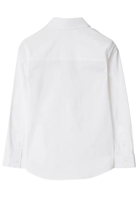 White cotton children's shirt Burberry | 8100040/MABIANCO