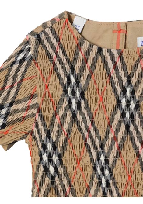 Girls' checked cotton blouse Burberry | 8100073/MACHECK