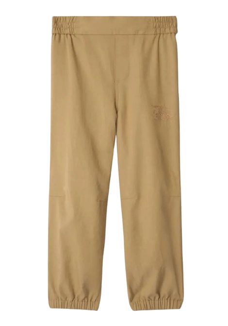 Pantalone bambino beige in cotone Burberry | 8100149/MABEIGE