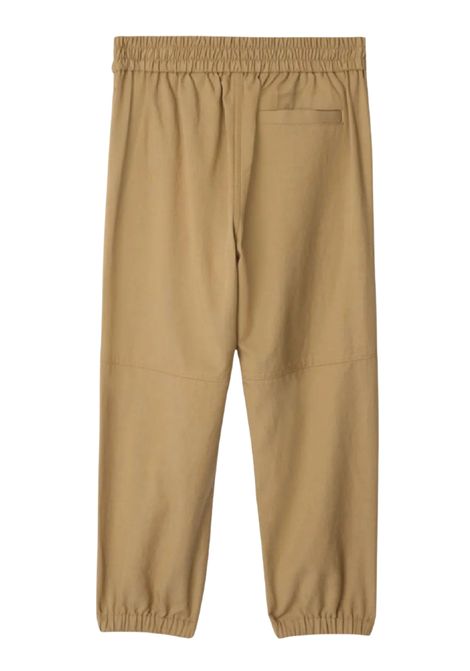 Pantalone bambino beige in cotone Burberry | 8100149/MABEIGE