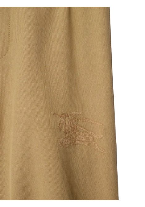 Pantalone bambino beige in cotone Burberry | 8100149/MABEIGE