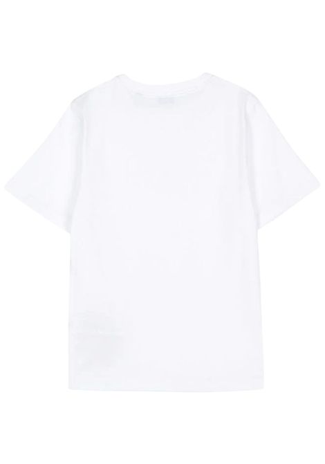 T-shirt bambino bianca in cotone Burberry | 8100457/MABIANCO