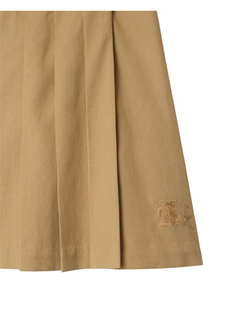 Beige cotton skirt for girls Burberry | 8100749/MABEIGE