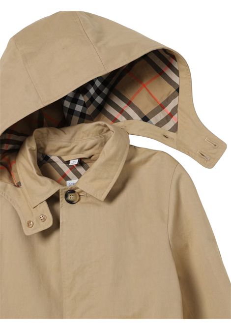 Unisex check cotton trench coat Burberry | 8104786/MACHECK