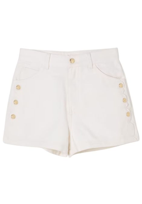 Girls' sand cotton shorts Chloé | C20470/MASABBIA