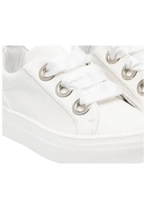 Sneakers bambina bianca con fiocco COLORICHIARI | FJ958172/MABIANCO