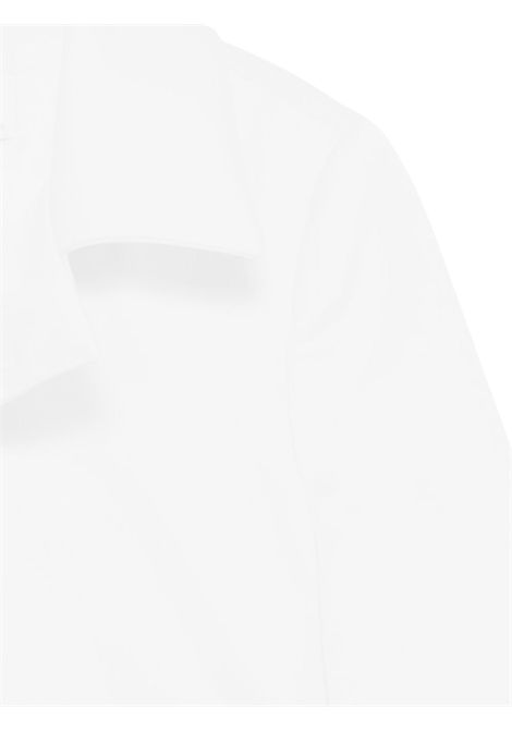 White satin jacket for girls COLORICHIARI | FL808175R/MABIANCO