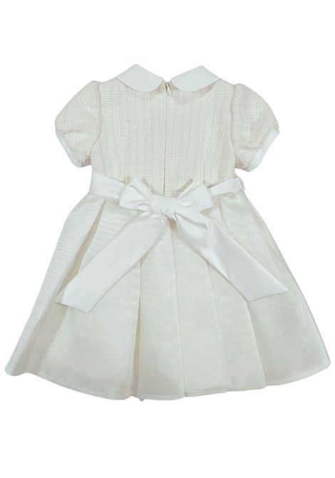 White baby girl formal dress COLORICHIARI | FN107898/MABIANCO
