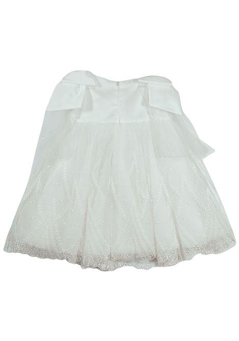 White baby girl formal dress COLORICHIARI | FN108037/MABIANCO