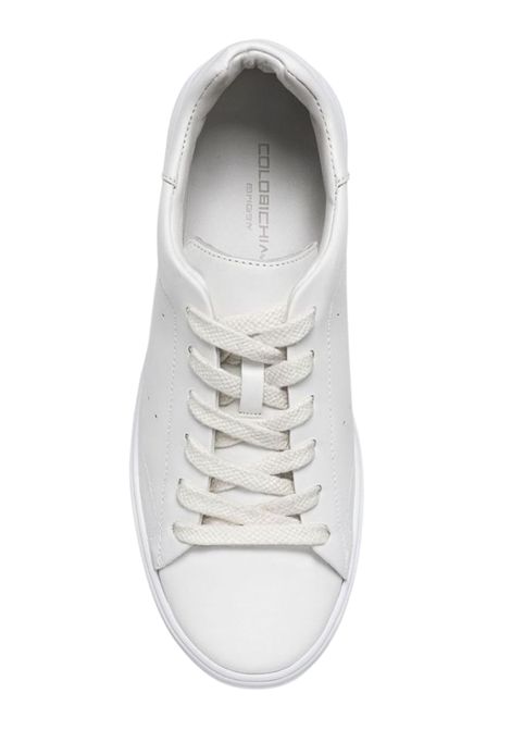 Sneakers bambino bianche in pelle COLORICHIARI | MJ958164/MABIANCO