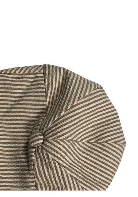 Cappello neonato beige in cotone COLORICHIARI | MN928051B/MABEIGE