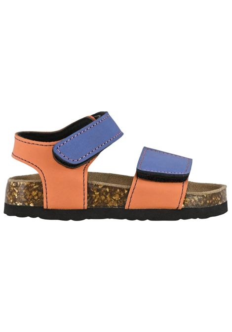 Sandali bambino bicolore in pelle COLORS OF CALIFORNIA | HC240222/PIABLU