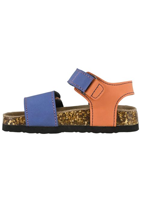 Sandali bambino bicolore in pelle COLORS OF CALIFORNIA | HC240222/PIABLU