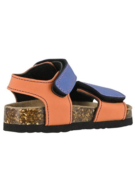 Sandali bambino bicolore in pelle COLORS OF CALIFORNIA | HC240222/PIABLU