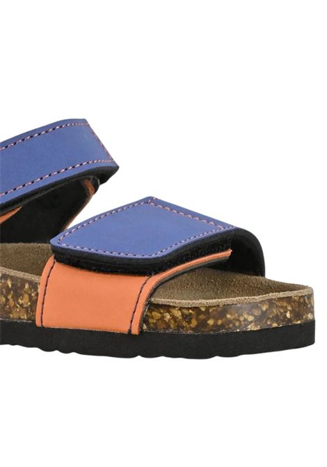 Sandali bambino bicolore in pelle COLORS OF CALIFORNIA | HC240222/PIABLU