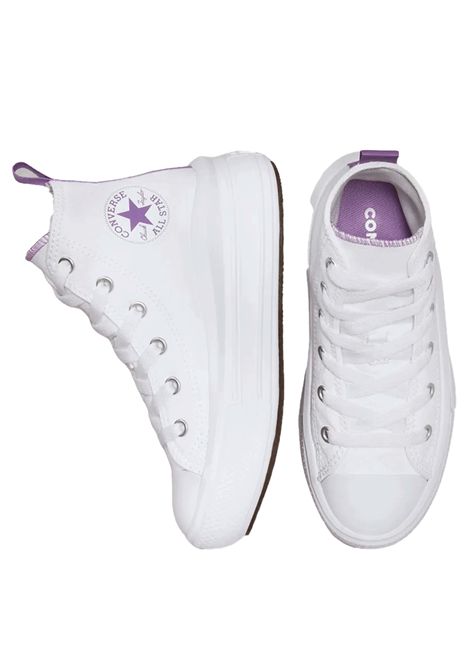 Scarpe bambina Chuck Taylor All Star Move Bianco CONVERSE | A03669C/PIABIANCO