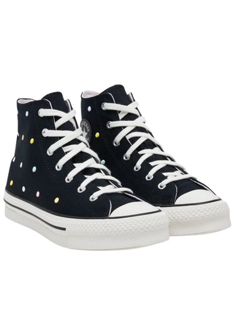 Scarpe bambina Chuck Taylor All Star Lift Polka Dots  CONVERSE | A12609C/PIANERO
