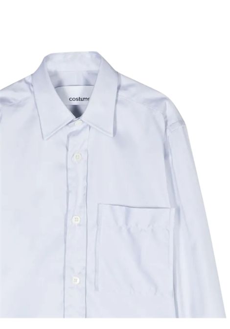 Camicia bambino azzurra in cotone Costumein | UB12/DELAZZURRO