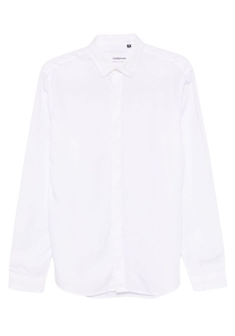 Camicia bambino bianca in cotone Costumein | VB05J/DELBIANCO