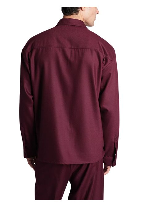 Camicia bambino bordeau in lana Costumein | VB21/DELBODEAU