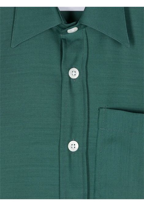 Camicia bambino verde in lana Costumein | WB46J/DELVERDE