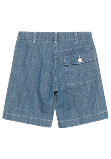 Bermuda bambino in cotone denim CP COMPANY | CUQ00AL0E/FIDENIM