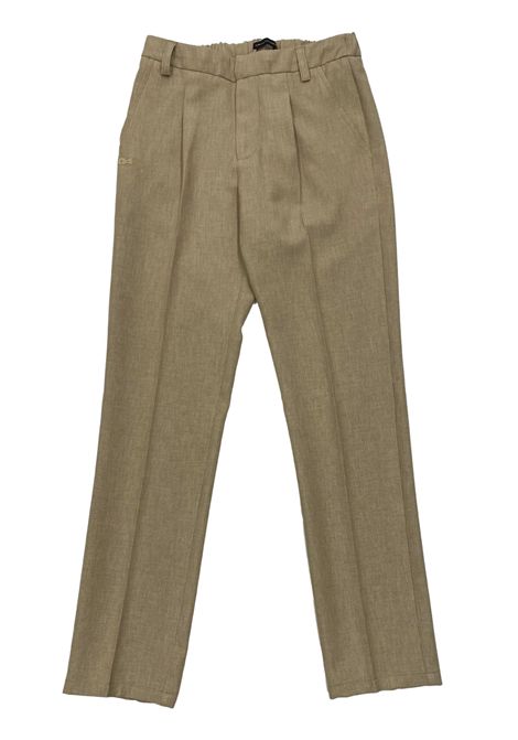 Pantalone bambino sabbia DANIELE ALESSANDRINI | 1235P00104/SUSABBIA