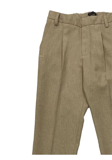 Pantalone bambino sabbia DANIELE ALESSANDRINI | 1235P00104/SUSABBIA