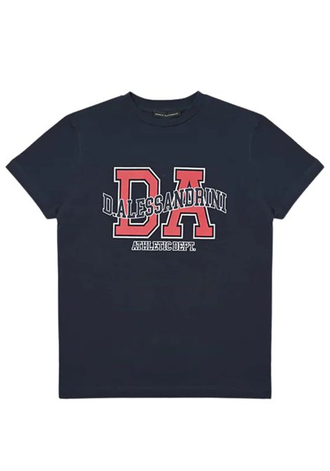 Blue/red cotton children's set DANIELE ALESSANDRINI | 1236K00357/SUBLU/ROSSO