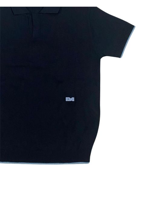 Polo bambino blu DANIELE ALESSANDRINI | 1236MP00036/SUBLU