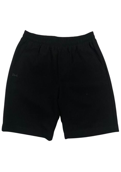 Bermuda bambino nero DANIELE ALESSANDRINI | 1236S00210/SUNERO
