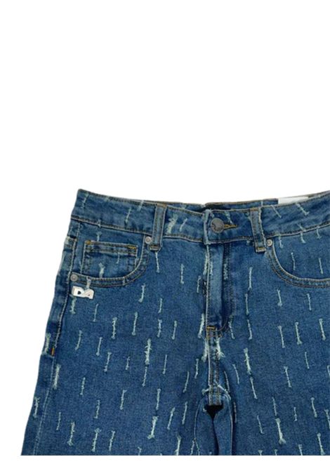 Bermuda bambino in cotone denim DANIELE ALESSANDRINI | 1236SD00256/SUDENIM