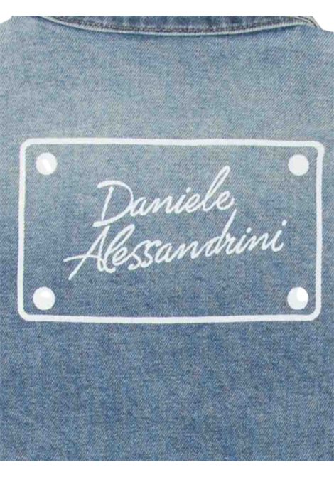 Giubbino neonato in cotone denim DANIELE ALESSANDRINI | 1295OD00172/MADENIM