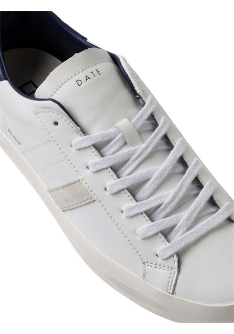 Scarpe bambino bianco/blu in pelle D.A.T.E | HILLLOW/PIABIANCO/BLU